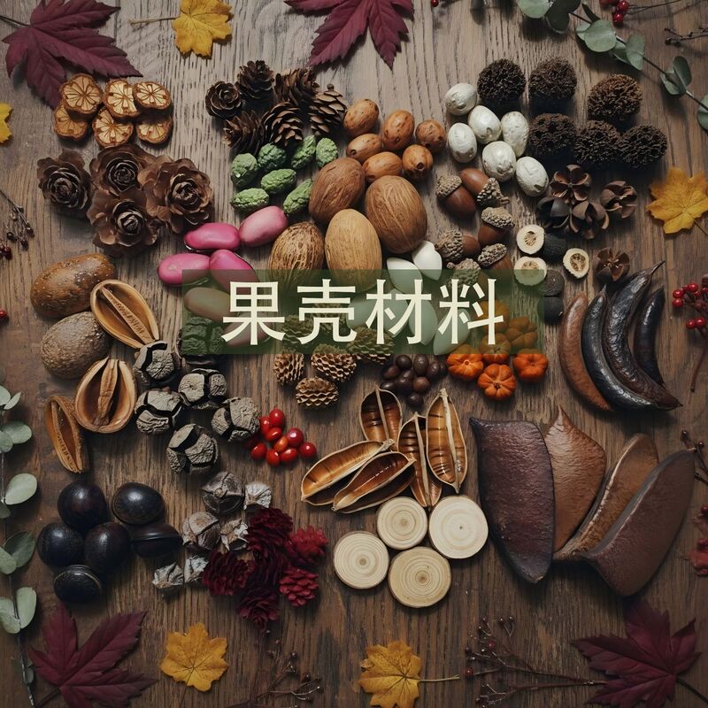 Handmade DIY Materials: Pine Cones, Dried Flowers, Fruit Pods, Doll Materials, Specimen Frame Materials Set, Children's Crafts