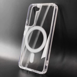 不发黄亚克力磁吸适用三星S26Ultra手机壳S22U防摔S23透明保护套