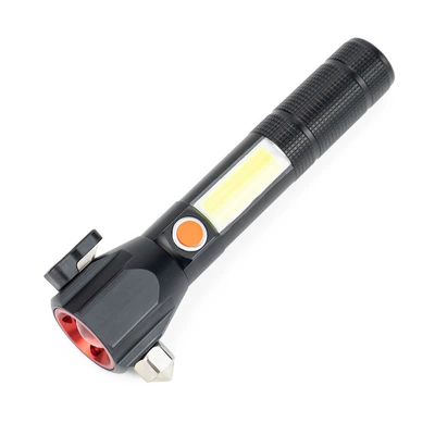UV fənərlər Telescopic Focus Adjustment, Rechargeable, Durable - gs-9036b-built-in-battery