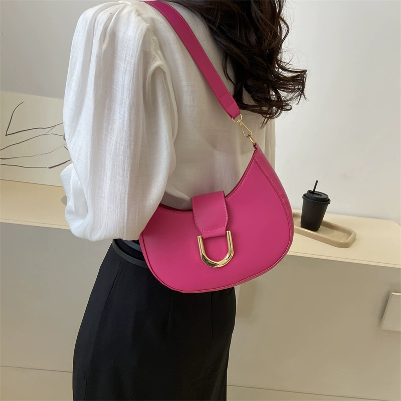 Shoulder bag, one‑shoulder underarm bag, gold hardware, lightweight 0.241 kg