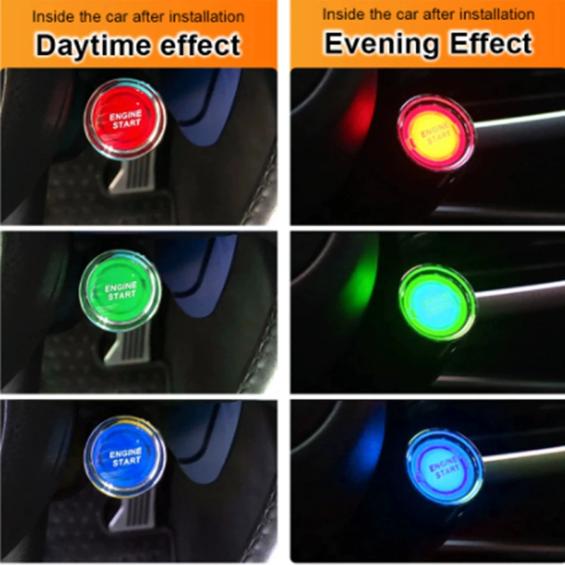 Автомобиль с одной кнопкой пусковый переключатель 50a кнопочный переключатель без ключа 12v/24v пусковый выключатель зажигания X20