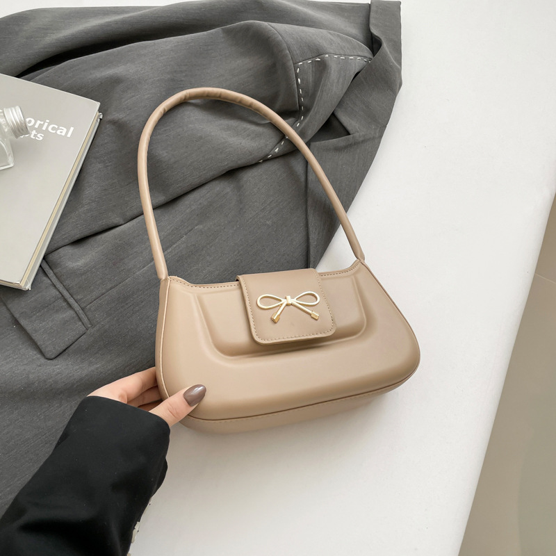 Elegant Women's Small Square Bag Trendy Underarm Shoulder Bag_voghion.com