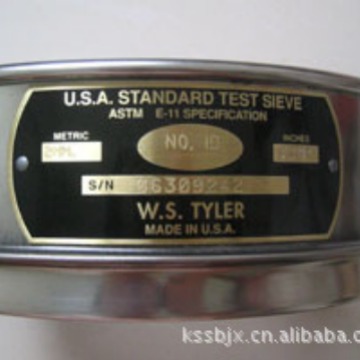 供应美国泰勒w.s tyler分析筛 分样筛 实验筛