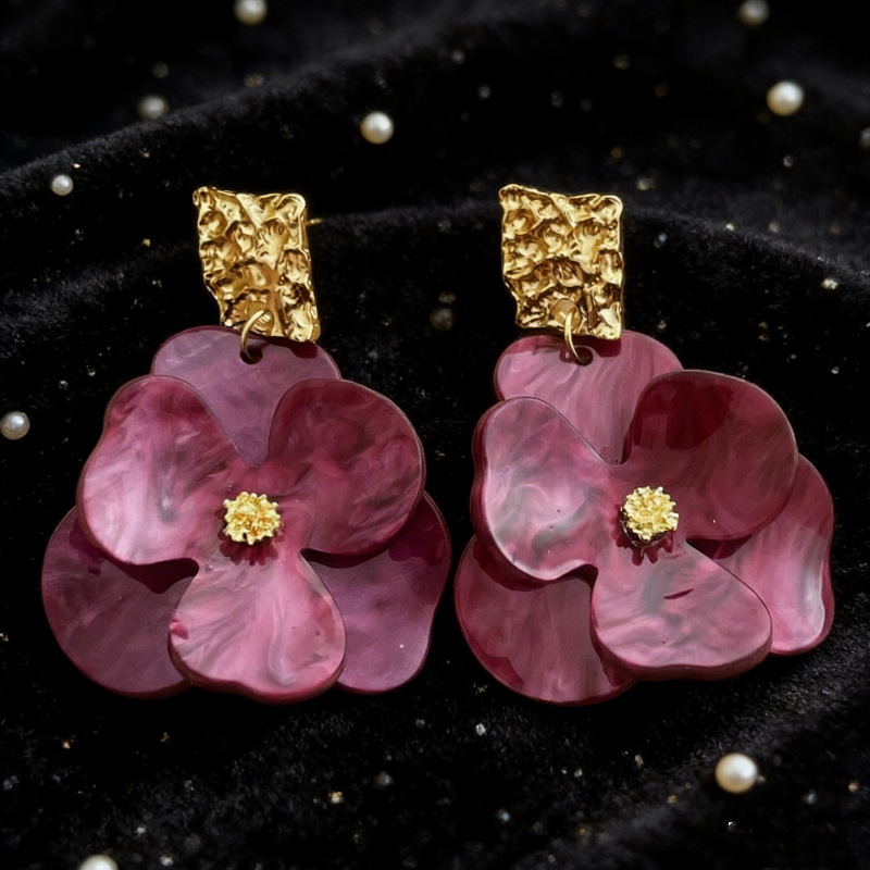 E3050--보라색 꽃