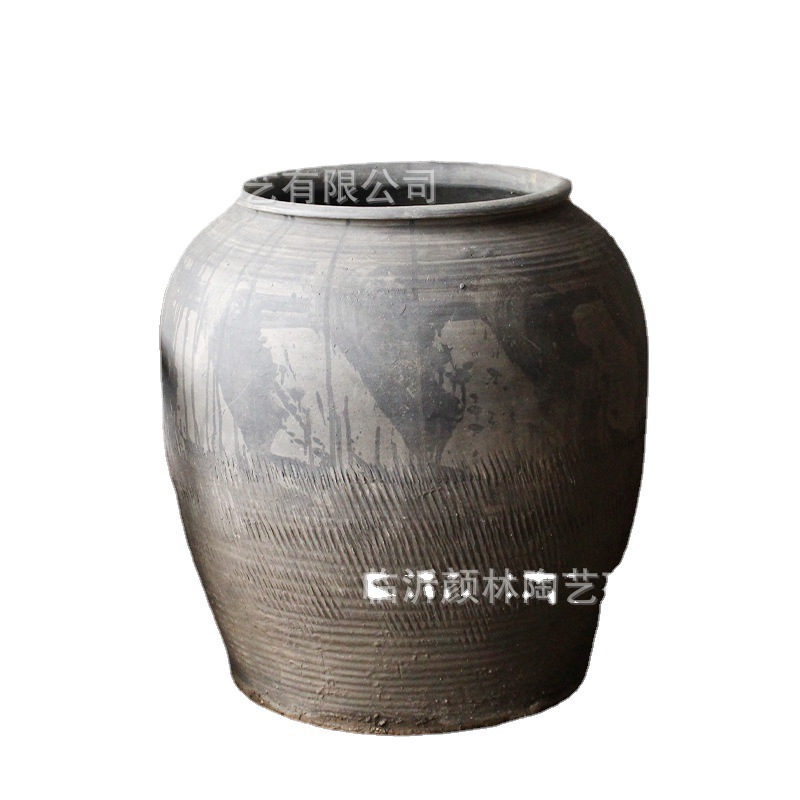 Gran vasija de cerámica, vasija de cerámica, gran patio, vasija de cerámica vieja, vasija de cerámica antigua, vasija de cerámica antigua, vasija de cerámica antigua, vasija de cerámica de agua antigua