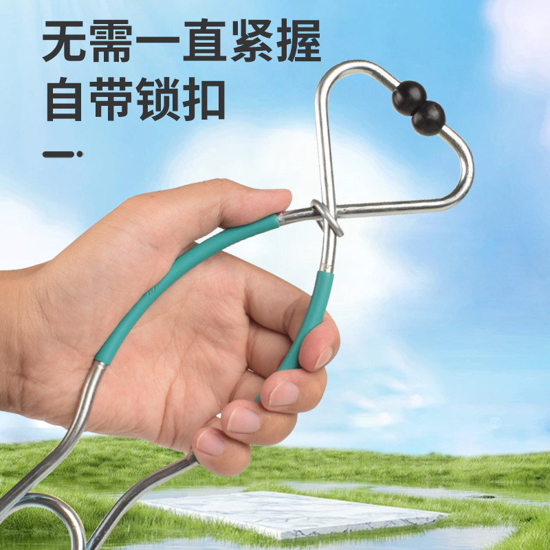 Anillo de nariz de buey, mango largo, pinza de nariz de buey, resorte de tracción de nariz de buey, pinza de nariz de buey multipropósito, pinza de nariz de buey