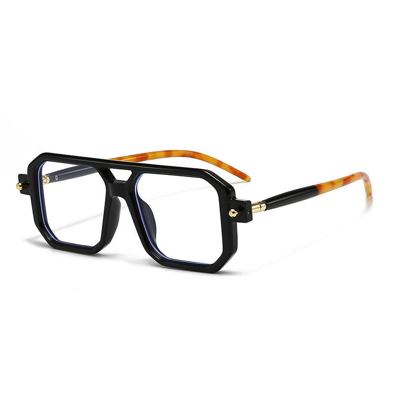 Nieuwe dubbele lichtbundel zonnebril, stijlvol en trendy voor streetstyle fotoshoots, perfect voor vrouwen, internetberoemdheden en persoonlijkheden._voghion.com