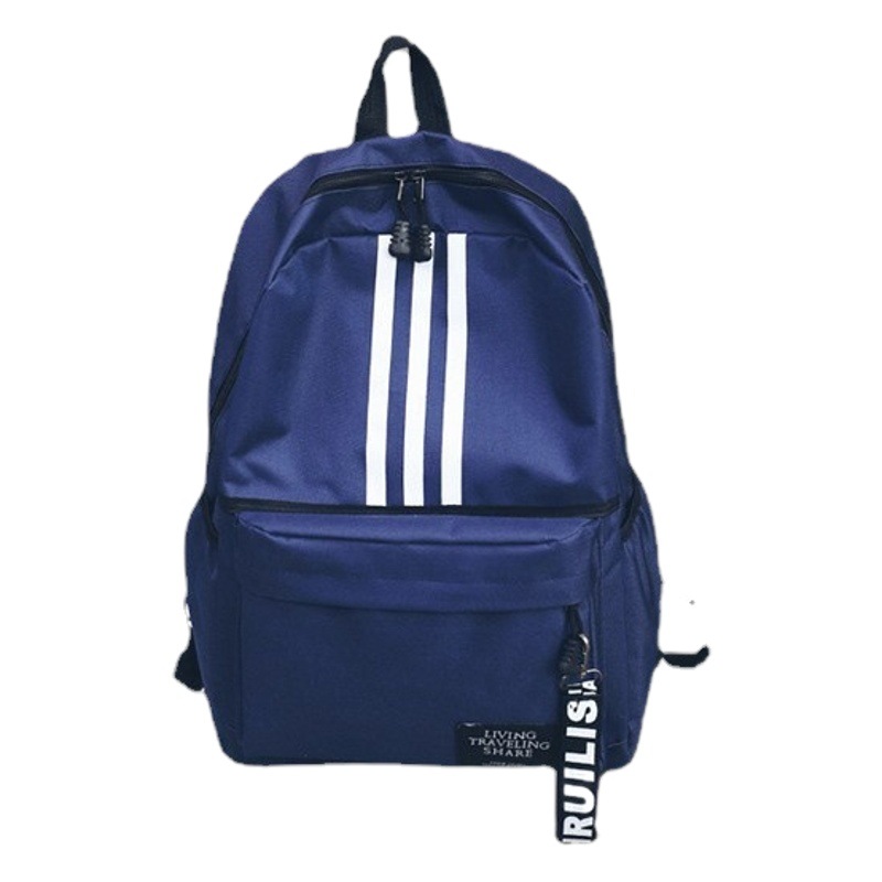 Schoolbag men's fashion fashion high school junior high school student large capacity primary school student campus backpack Korean casual backpack