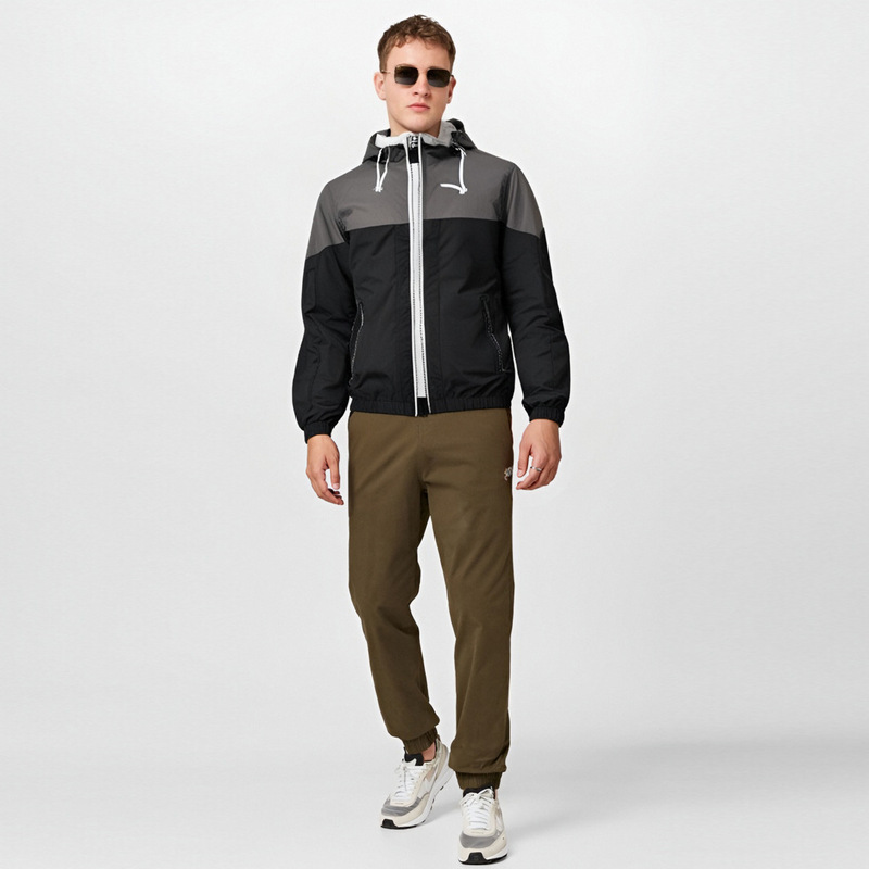 Men's Lightweight Windbreaker Waterproof Raincoat Men's Jacket Outdoor Rush Jacket Men's Coat Thin Single Rush Soft Shell Jacket