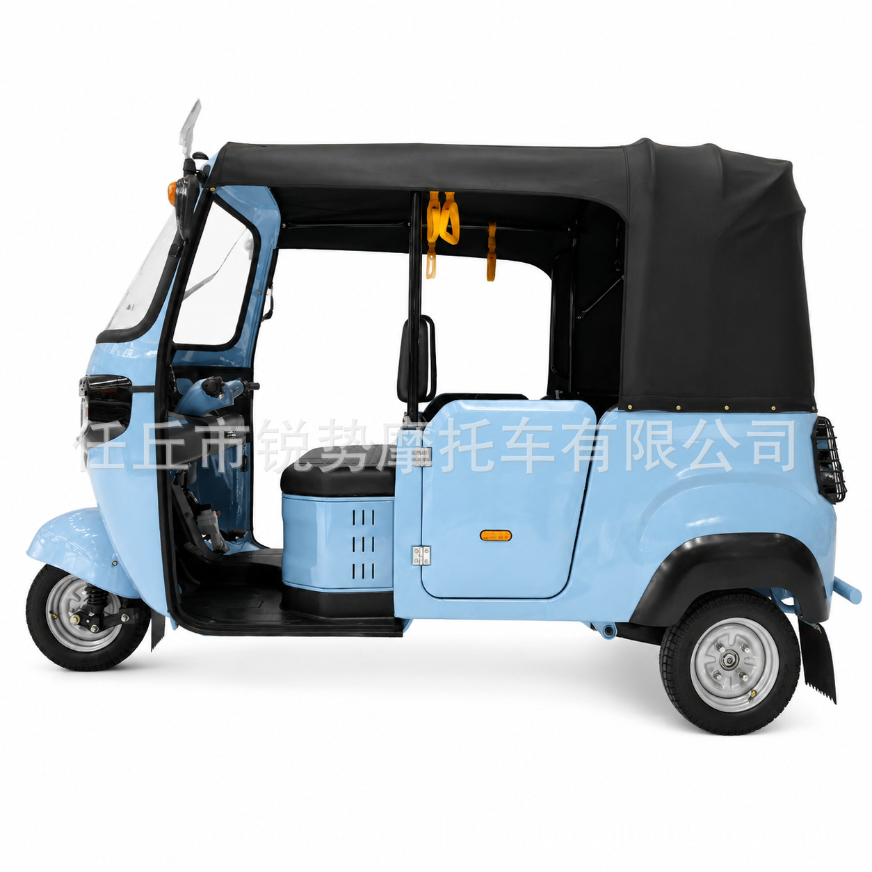 Tuktuk eléctrico de tres ruedas en el mercado africano Tuktuk eléctrico de tres ruedas de pasajeros exportación de comercio exterior