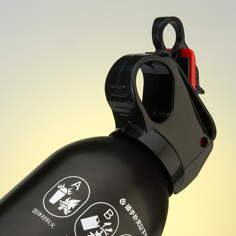 Mini Portable Flame Warrior Car-Mounted Dry Powder Fire Extinguisher, Five Colors, 600g Large Flame, for Car and Home Use
