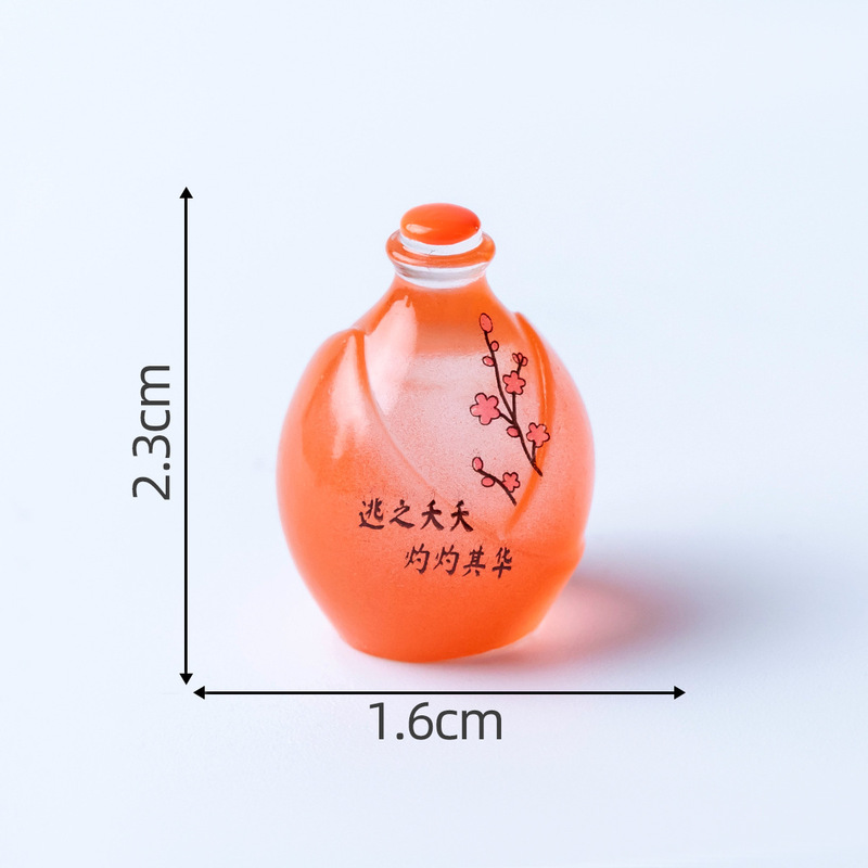 模擬発光キンモクセイ詰め古代スタイルの良いワインシリーズベビーハウス DIY 装飾ブラインドバッグ吊りアクセサリーデスクトップ装飾品|undefined