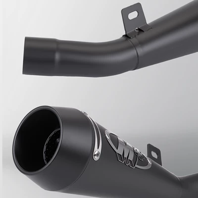 ZX-6R motorcycle modified exhaust pipe: Motorcycle exhaust pipe