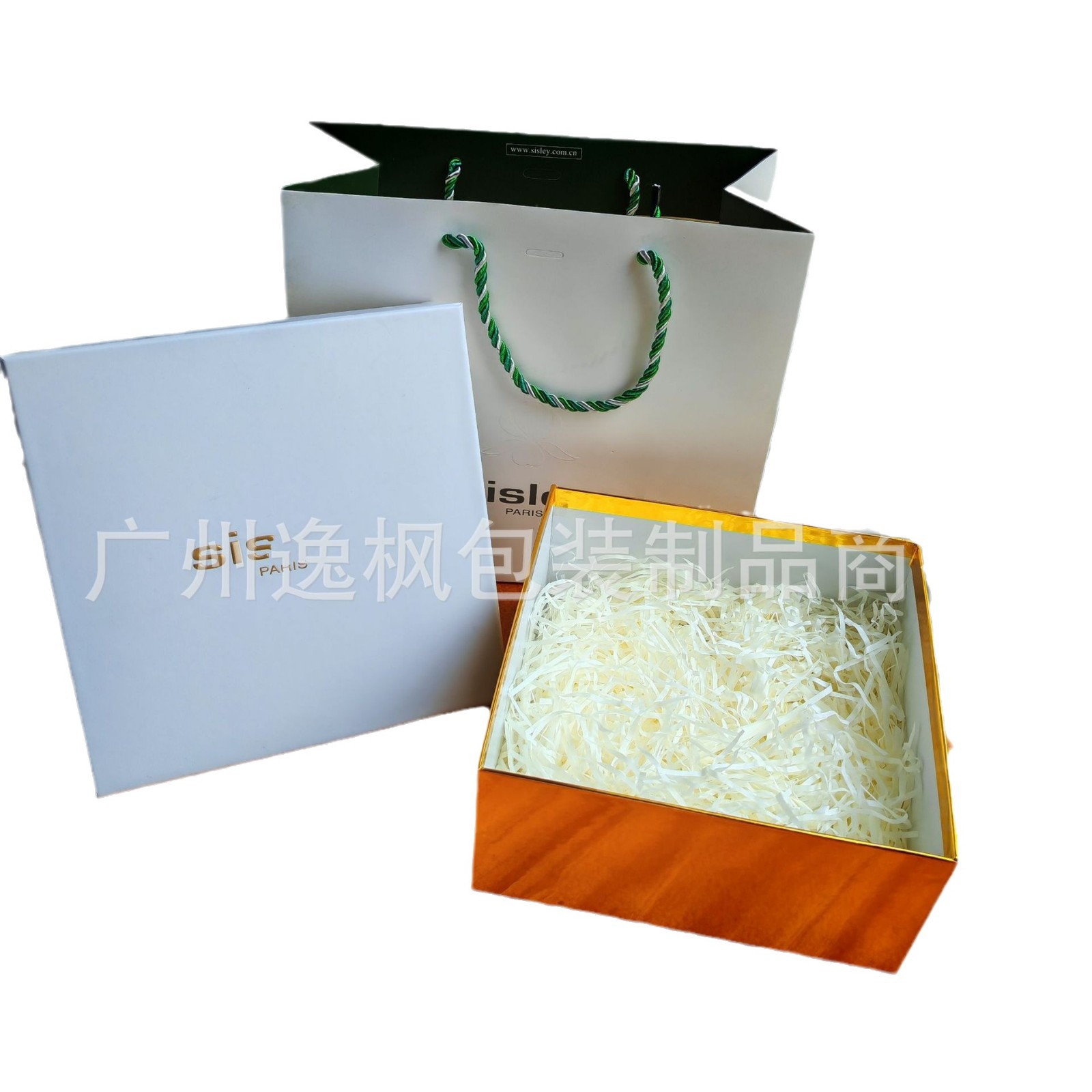 希思si礼品袋护肤品包装手提袋大小白色礼品袋