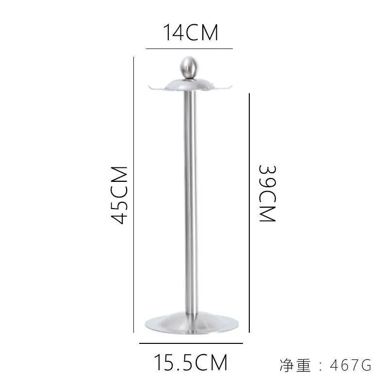 Stainless steel kitchenware hanging rack six hook bracket spatters spoon spoon frying spoon spoon spoon spoon spoon spoil germ bonus gurgery storage rack
