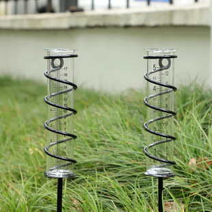 Прозрачная спираль для беседки, глянцевые садовые фонари, 5 дюймов