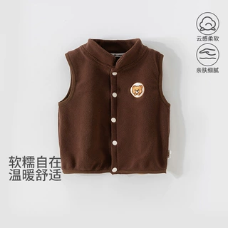宝宝衣服男宝马甲春秋款婴儿外穿坎肩背心宝宝单上衣无袖马甲秋冬
