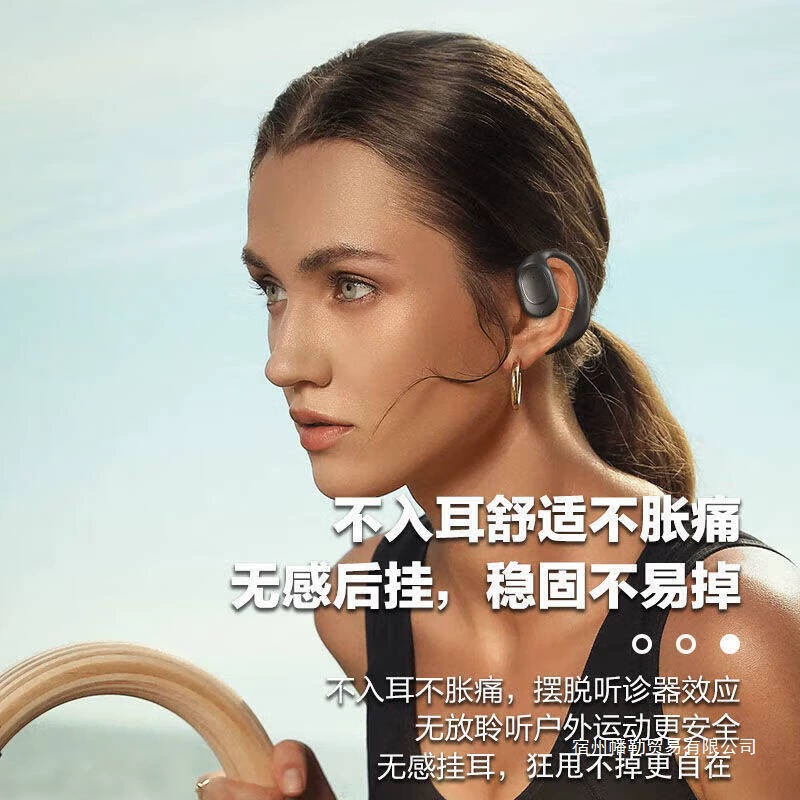 Открытые проводящие беспроводные Bluetooth-наушники 2025, новый дальнобойный универсальный на мобильный телефон, с дужкой за ухо