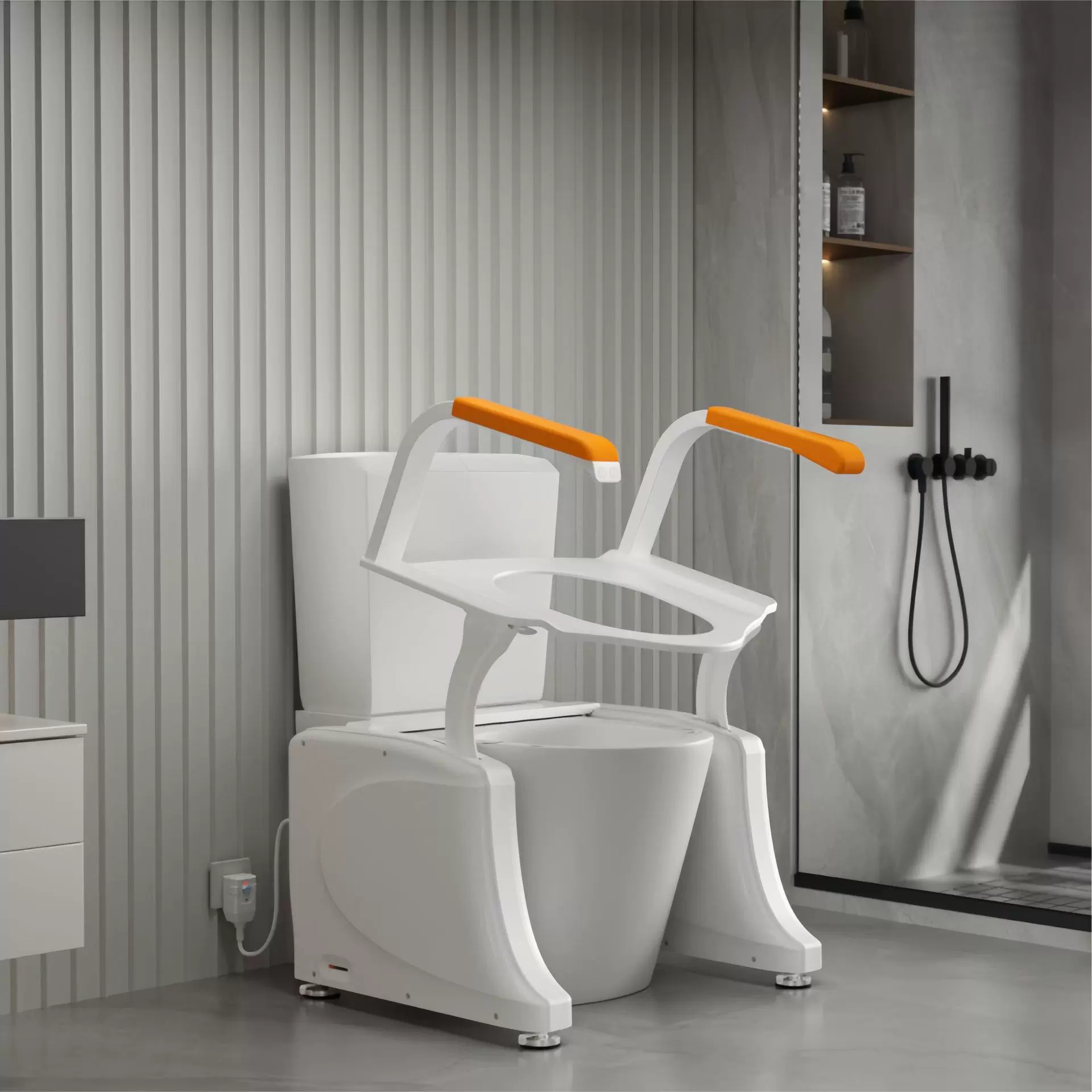 捷昌升降马桶椅养老康复电动升降家用舒适跨境养老产品智能马桶椅