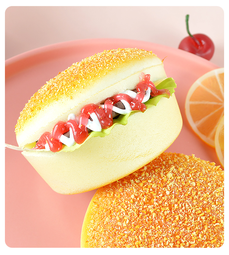 Kitchenware Toys Hamburger Plastic Toys display picture 4