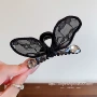 百变蕾丝可爱韩版抓夹