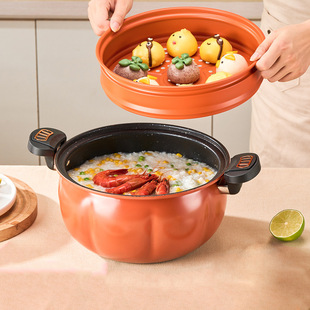 Micro pressure pot soup pot household non-stick pumpkin pot pressure steamer porridge soup pot gas induction cooker stew pot