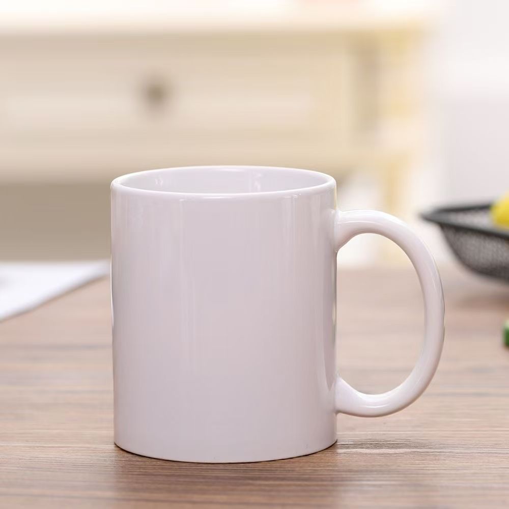 Venta directa de fábrica taza recubierta creativa taza que cambia de color logotipo texto foto regalo publicidad taza de cerámica al por mayor