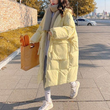 棉服外套女韩版中长款2025冬季新款宽松休闲棉衣加厚保暖时尚棉袄