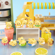 悠悠熊俱乐部萌粒惊喜盲袋公仔摆件儿童节日礼物树脂桌面装饰品
