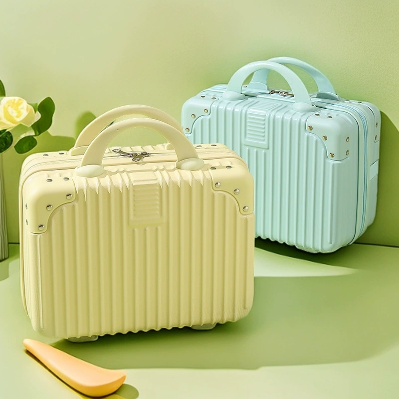 Индивидуальный мини-чемодан 14inch Косметичка Маленький чемодан Сувенир Маленькая посадочная коробка с паролем Дорожный чехол