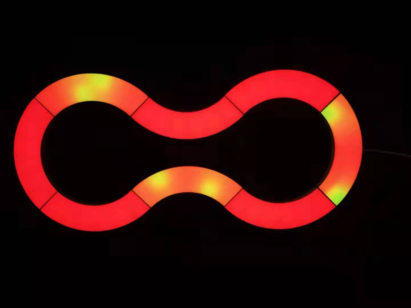 智能环形幻彩拼接灯