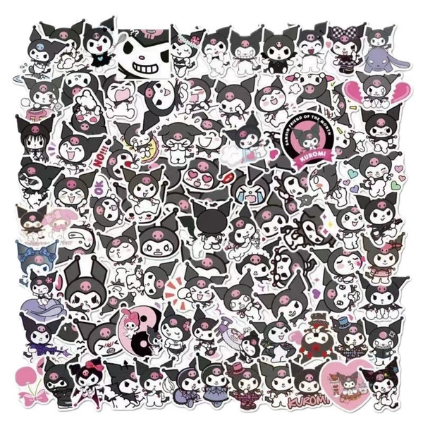100 pieces of Kuromi