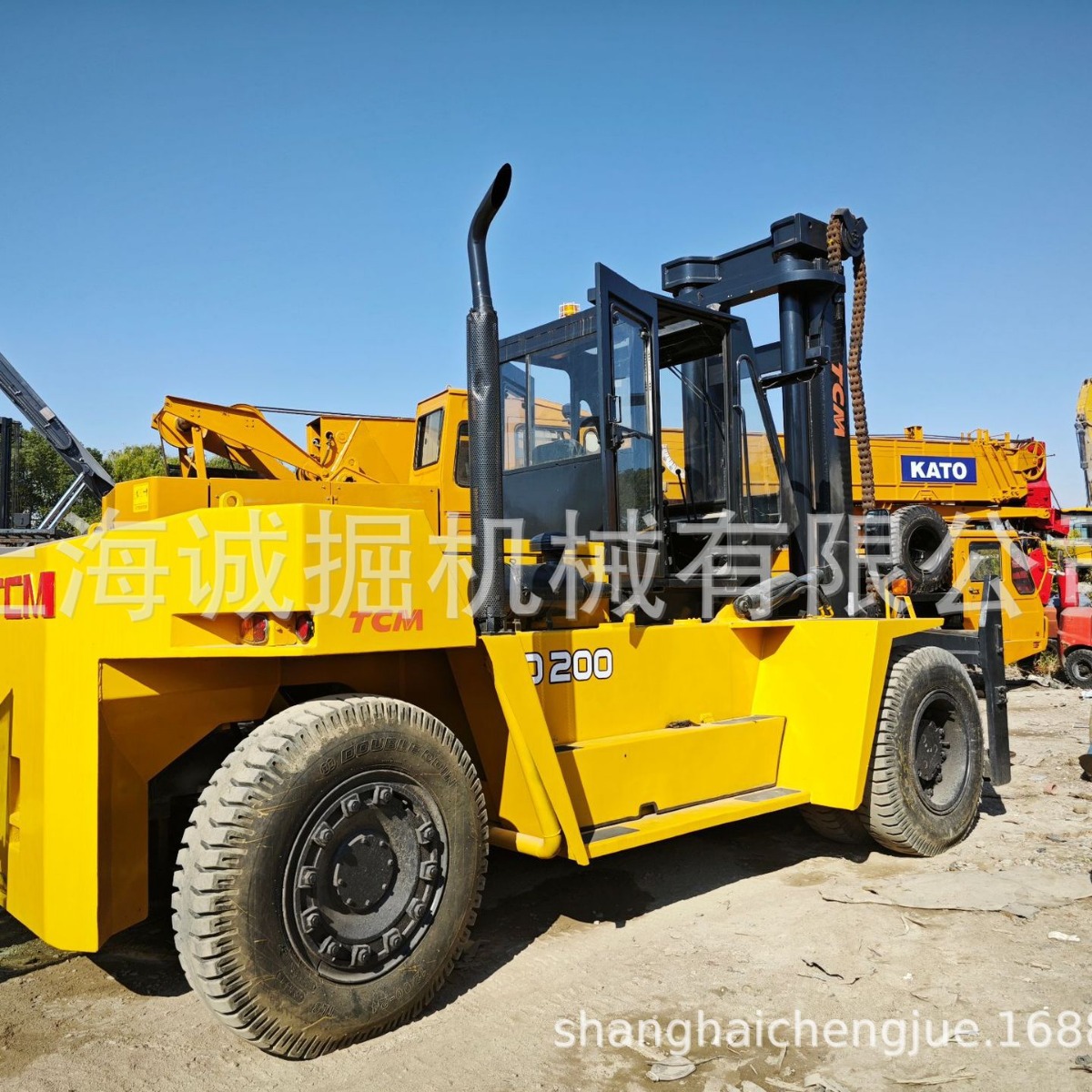 二手FD200叉车 柴油叉车出售TCM20吨大型叉车