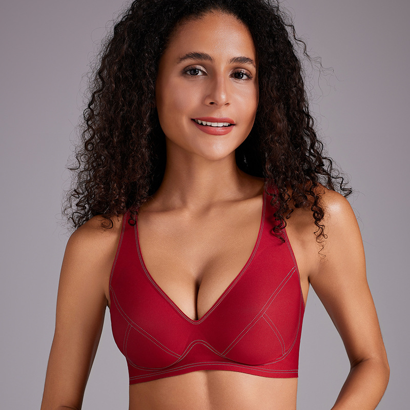 Amazon TIKTOK caliente venta actualizada línea de vaqueros sin marcas sin anillo de acero exportar sujetadores transfronterizos comercio exterior