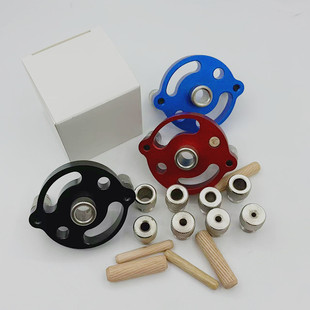 Woodworking straight hole punch vertical positioning hole punch self-centering round dowel locator drilling locator H
