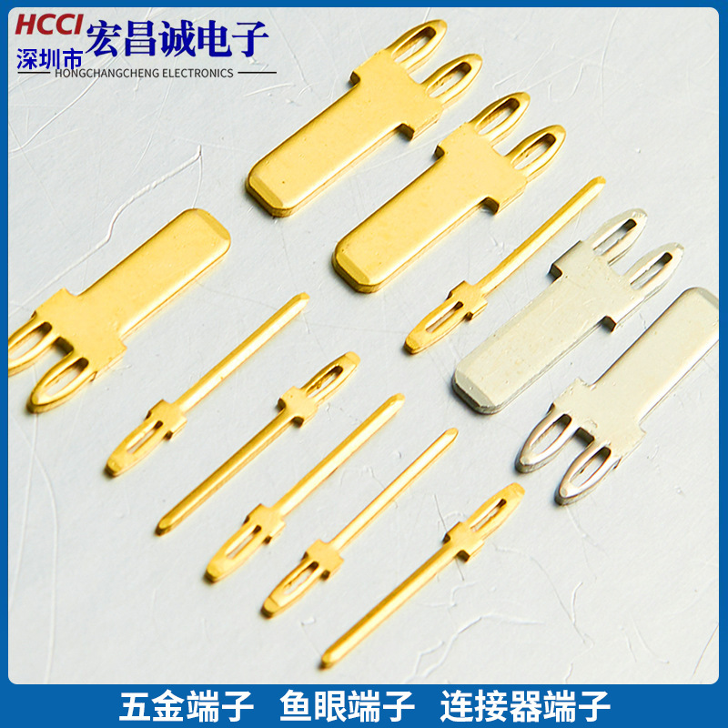 黄銅金属プレス端子金属金属端子プレス部品ピン端子金属部品ワーク|undefined