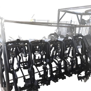 Dongguan motorcycle frame electrophoresis paint line manufacturers motorcycle frame plastic spraying equipment manufacturing base