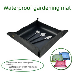 跨境家庭園藝換土墊多肉種植防水花墊室內園藝地墊翻土換盆種植墊