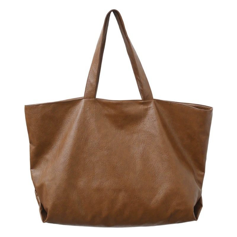 Модная Новая дорожная сумка большой емкости, сумка для хранения на короткие расстояния, сумка через плечо в европейском и американском стиле, сумка-тоут в ленивом стиле