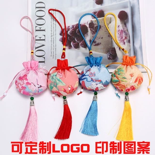 端午节香包古风随身驱蚊艾草香囊荷包空袋薰衣草香袋LOGO国潮风
