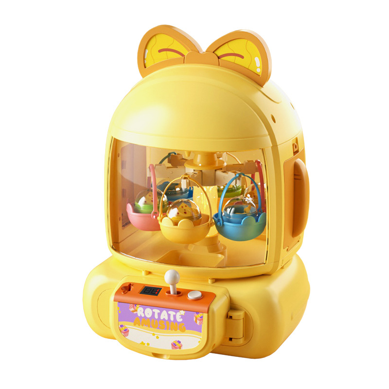 Nueva máquina de muñecas giratoria 2025 muñecas domésticas agarrar muñecas regalos de cumpleaños grandes juguetes para niños niñas y niños