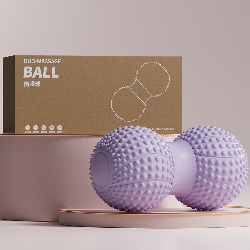 Purple double ball box