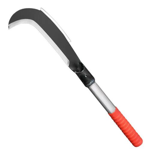 Manganese steel sickle long handle double chopping firewood knife farm use tree cutting knife all steel clearing grass knife tree cutting knife rice cutting knife 