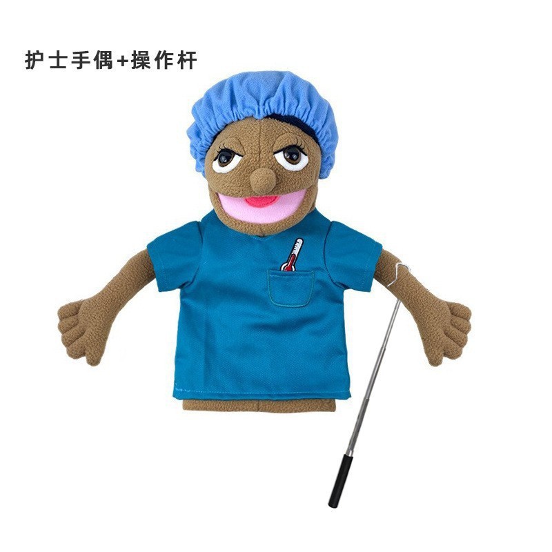 Muñeca profesional de enfermería + palanca de control