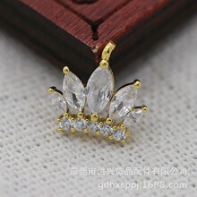 ���dDIY�Ʒ�~24k��ɫ11*11MM�ʯ����С�ʹ�������KB1659