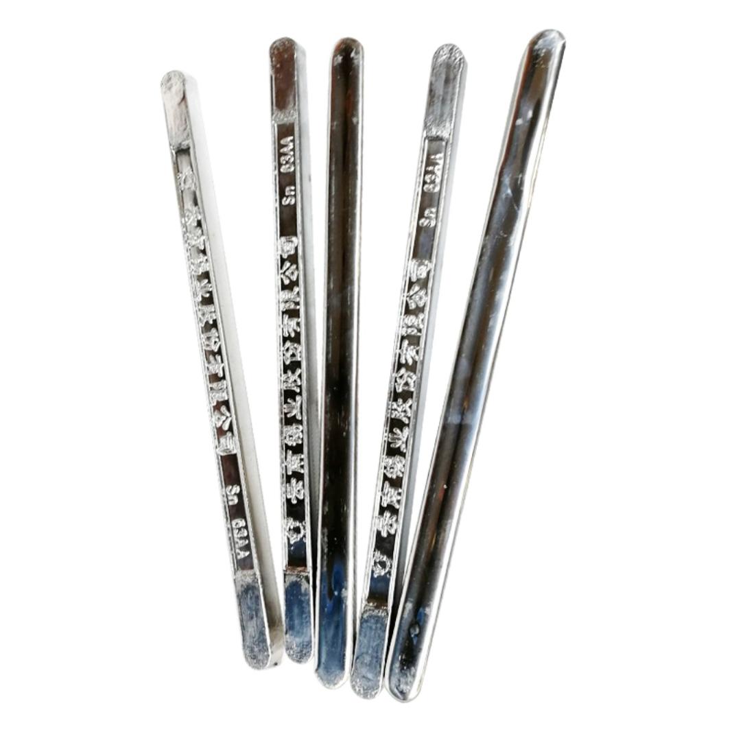 锡厂直销高纯度焊锡条63AA(1#2#AB级)低温焊锡棒500g/根 批发