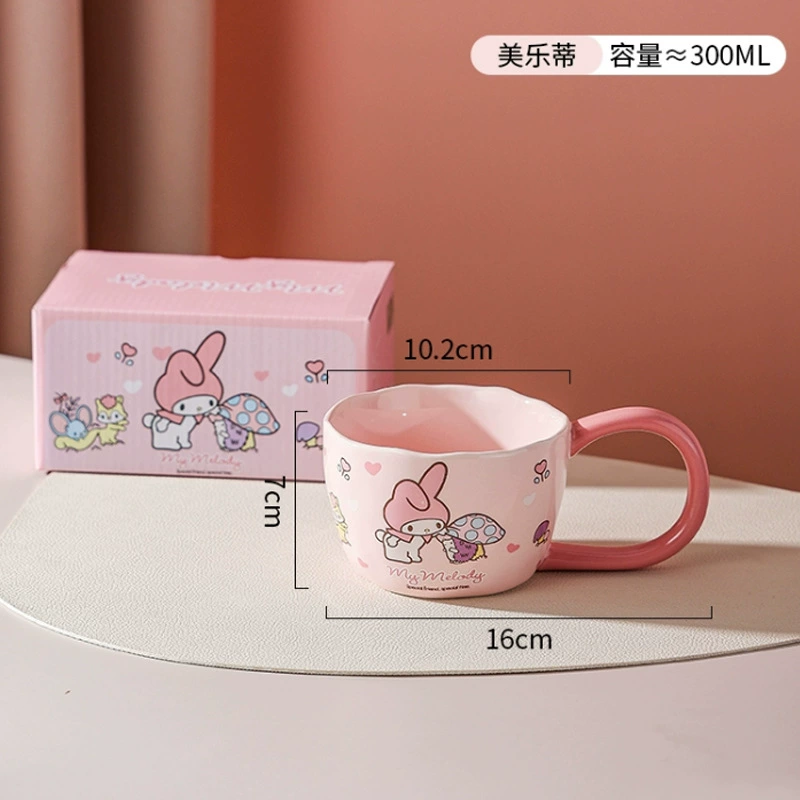Hello Kitty, керамическая бытовая посуда с мультгероями для дома и пищи