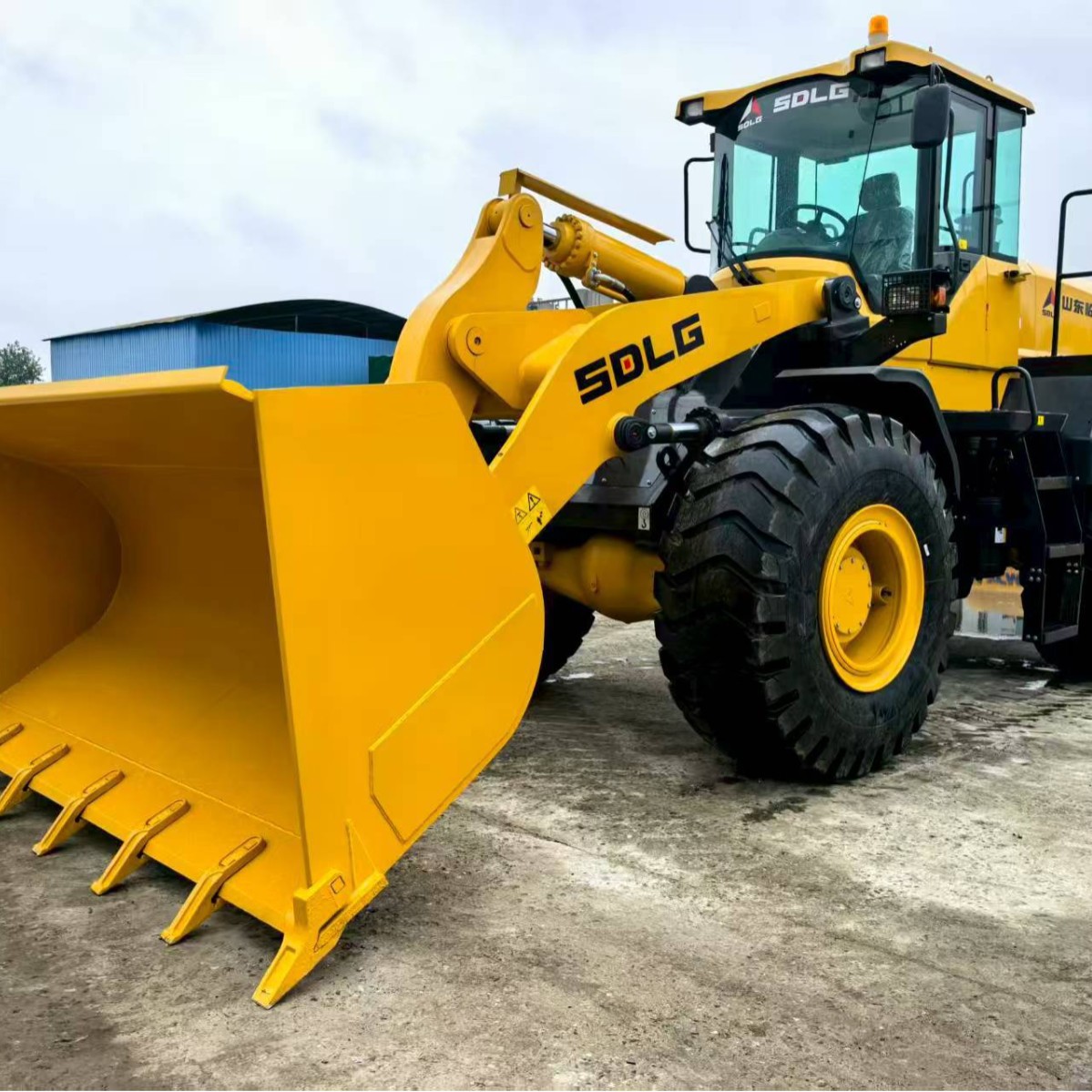 Negocio poderoso comercio exterior transfronterizo trabajo temporal 968L cargador carretilla elevadora de 5 toneladas exportación de maquinaria de construcción