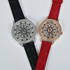 Fashionable retro starry sky, belt, women's watch, 2022 collection, internet celebrity