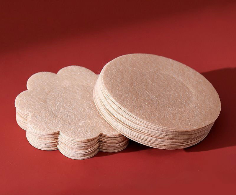 Pegatinas desechables no tejidas en el pecho pegatinas de pecho anti-Bump invisible correr maratón deportes anti-fricción pezón pegatinas transpirable